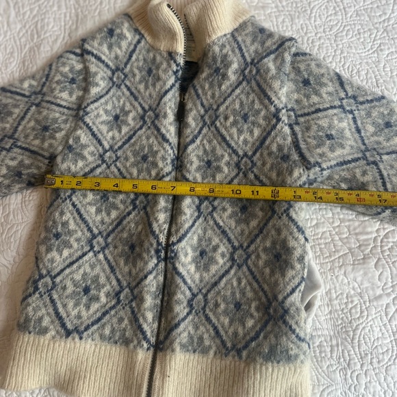 Vintage Made in USA, LL Bean zipper sweater XS or kids size - Picture 6 of 7